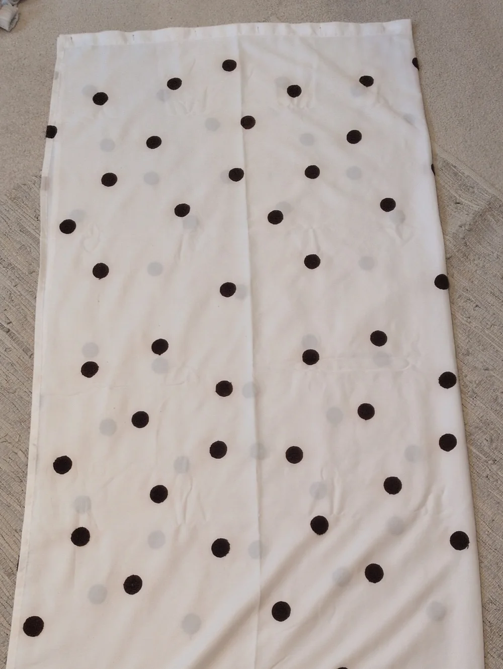 Pillowfort White Shower Curtain